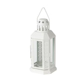 IKEA ENRUM Lantern For Tealight, In-Outdoor, Lantern Candle Holder for Wedding, Home Decor and Party Grey 22 cm